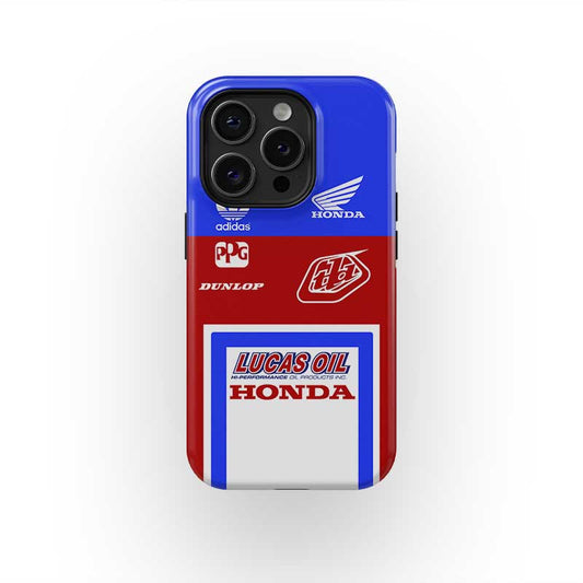 Team Lucas Oil Honda Livery Phone Case – Built for Racing Fans