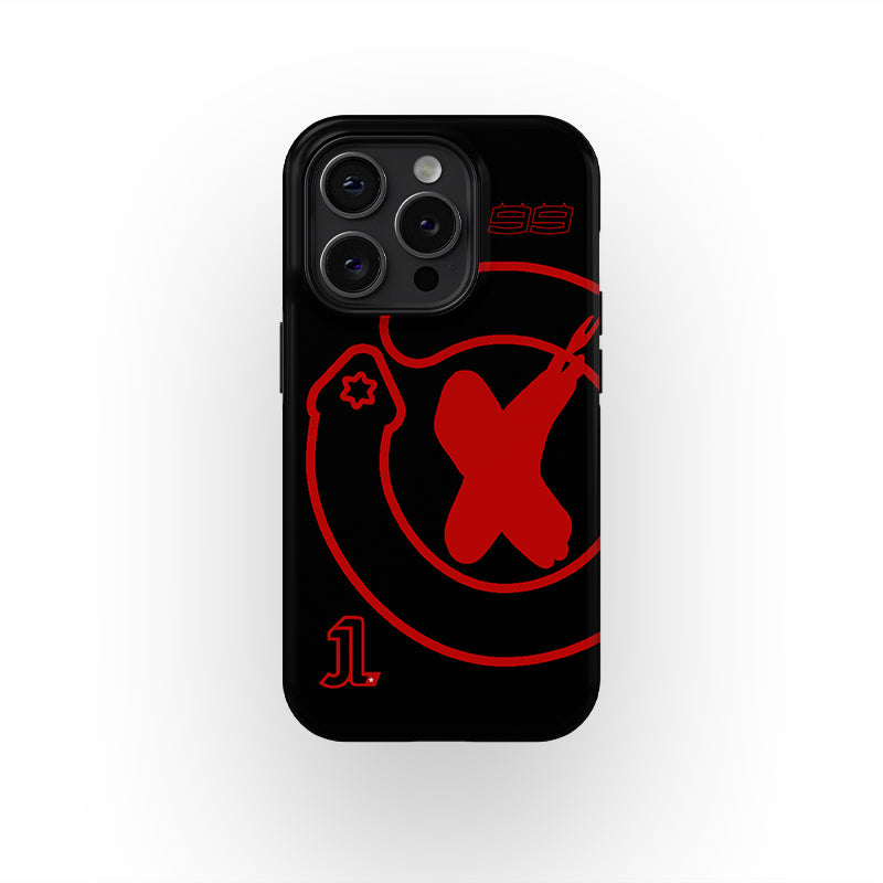 Jorge Lorenzo 99 Helmet Phone Case: MotoGP Style & Protection