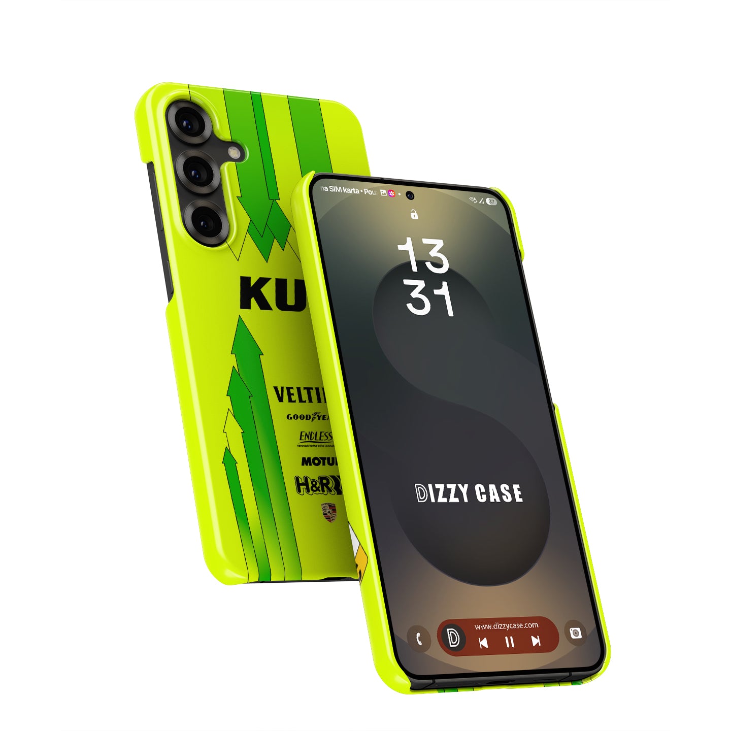 Manthey Racing #91 Porsche 911 GT3 R Grello Samsung Galaxy case front view