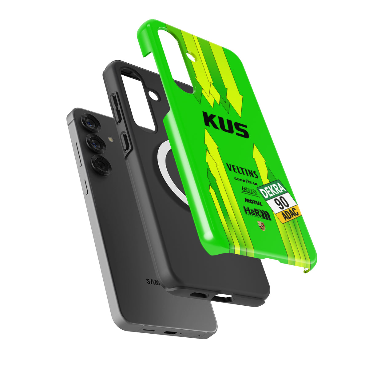 Manthey Racing #90 Porsche 911 GT3 R Grello Samsung Galaxy case front view