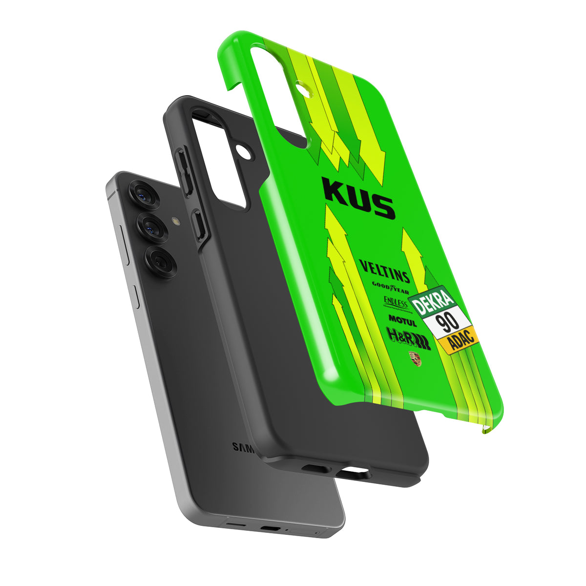 Manthey Racing #90 Porsche 911 GT3 R Grello Samsung Galaxy case front view