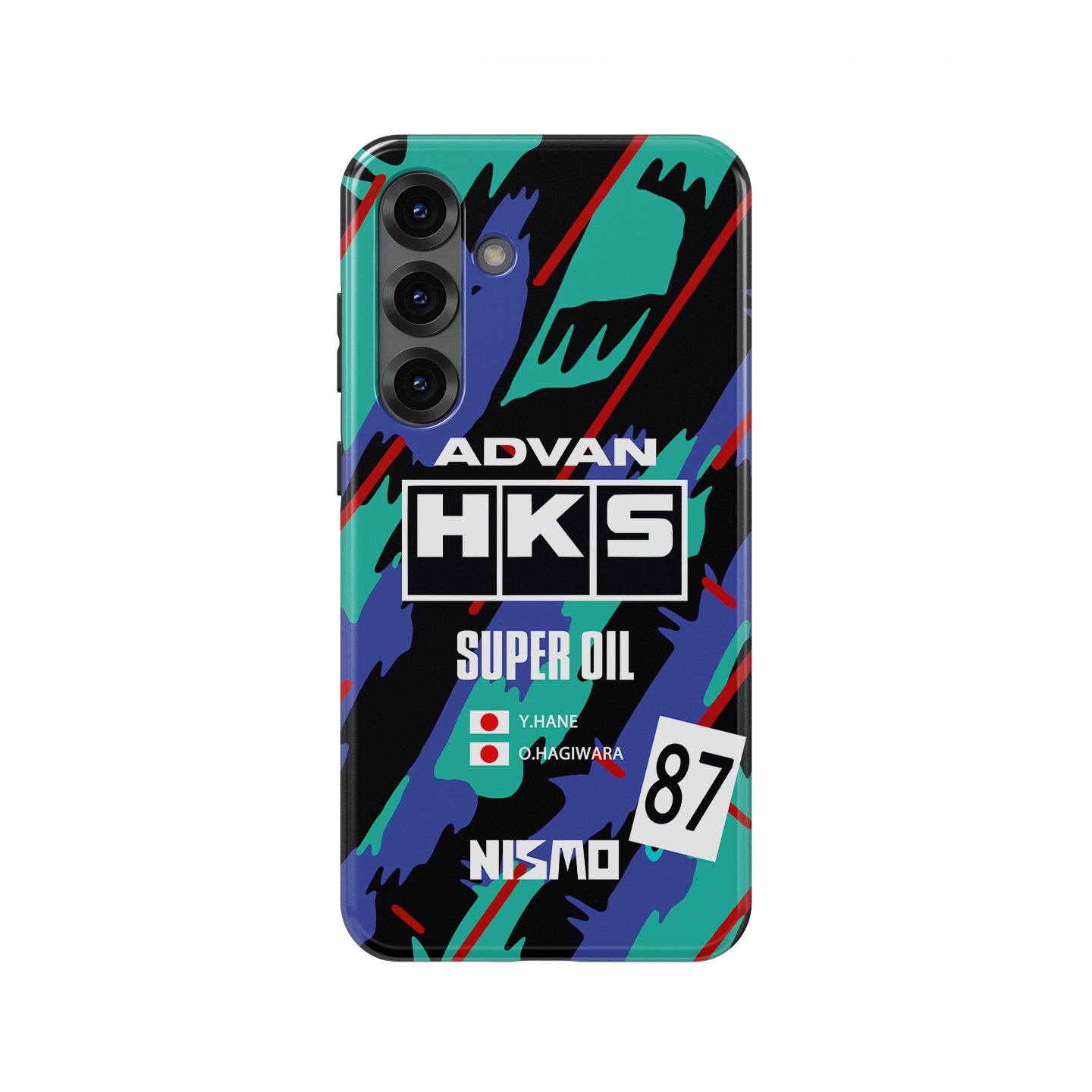 Nissan Skyline GT-R R32 HKS JTC Racing Livery Samsung Case