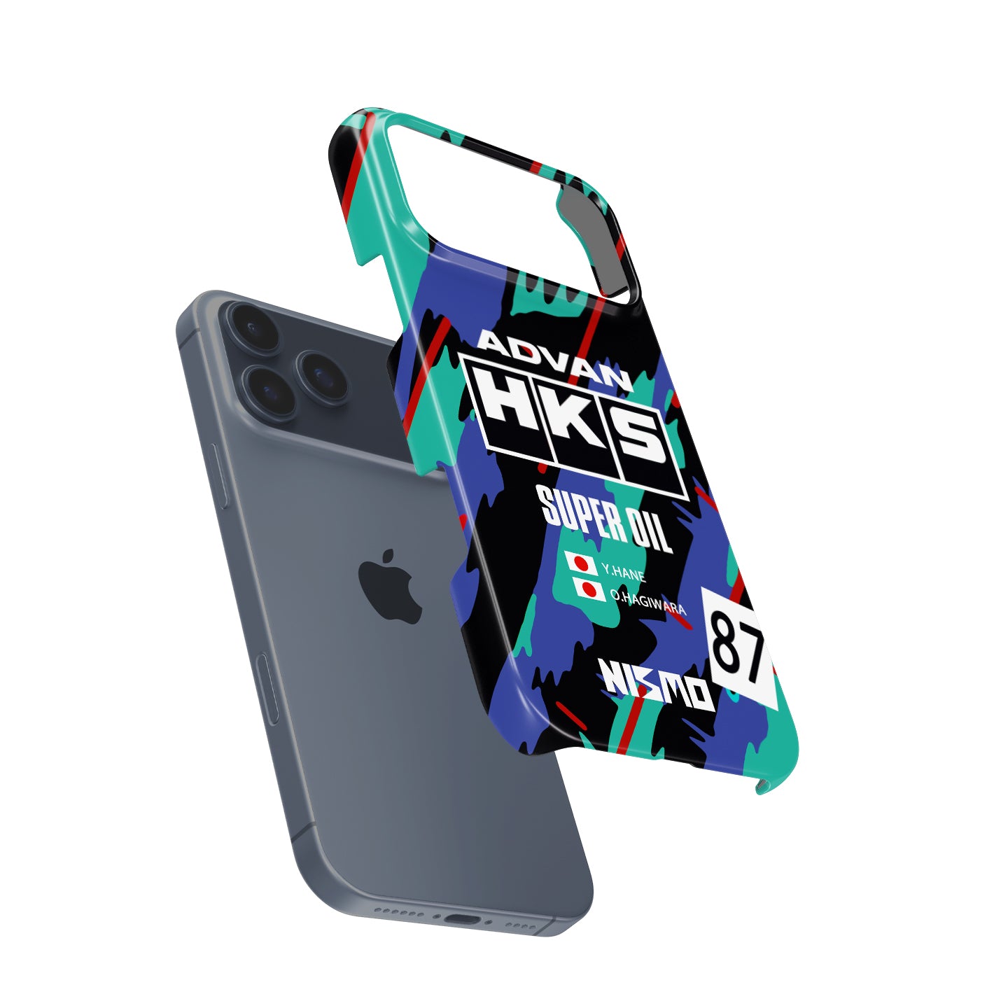 Nissan Skyline GT-R R32 HKS JTC snap iPhone case