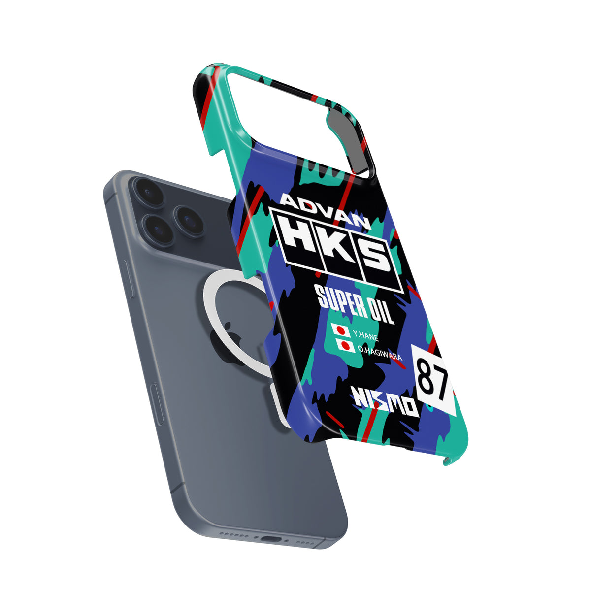 Nissan Skyline GT-R R32 HKS JTC magsafe snap iPhone case