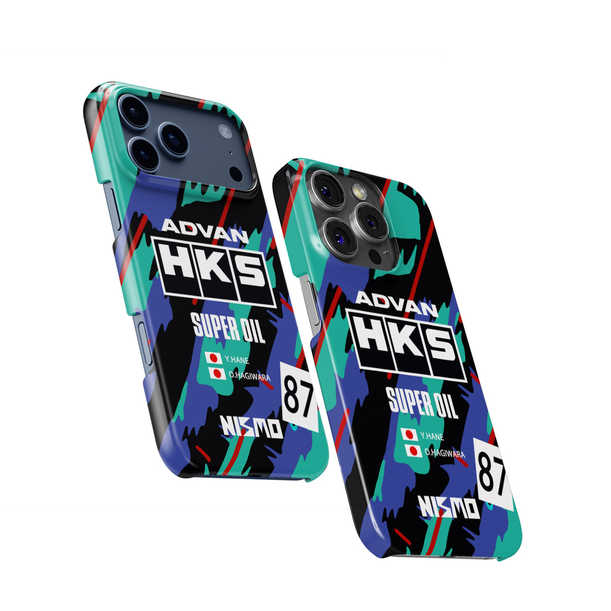 Nissan Skyline GT-R R32 HKS JTC JDM car culture iPhone case product view 2