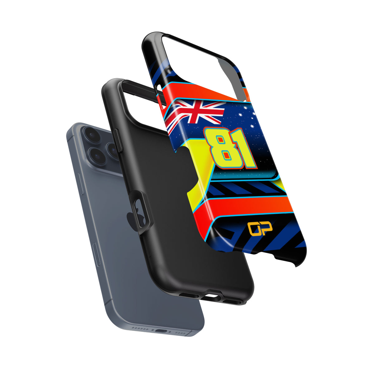 Oscar Piastri #81 Helmet Livery Phone Case | McLaren F1 2026 Edition for Google Pixel