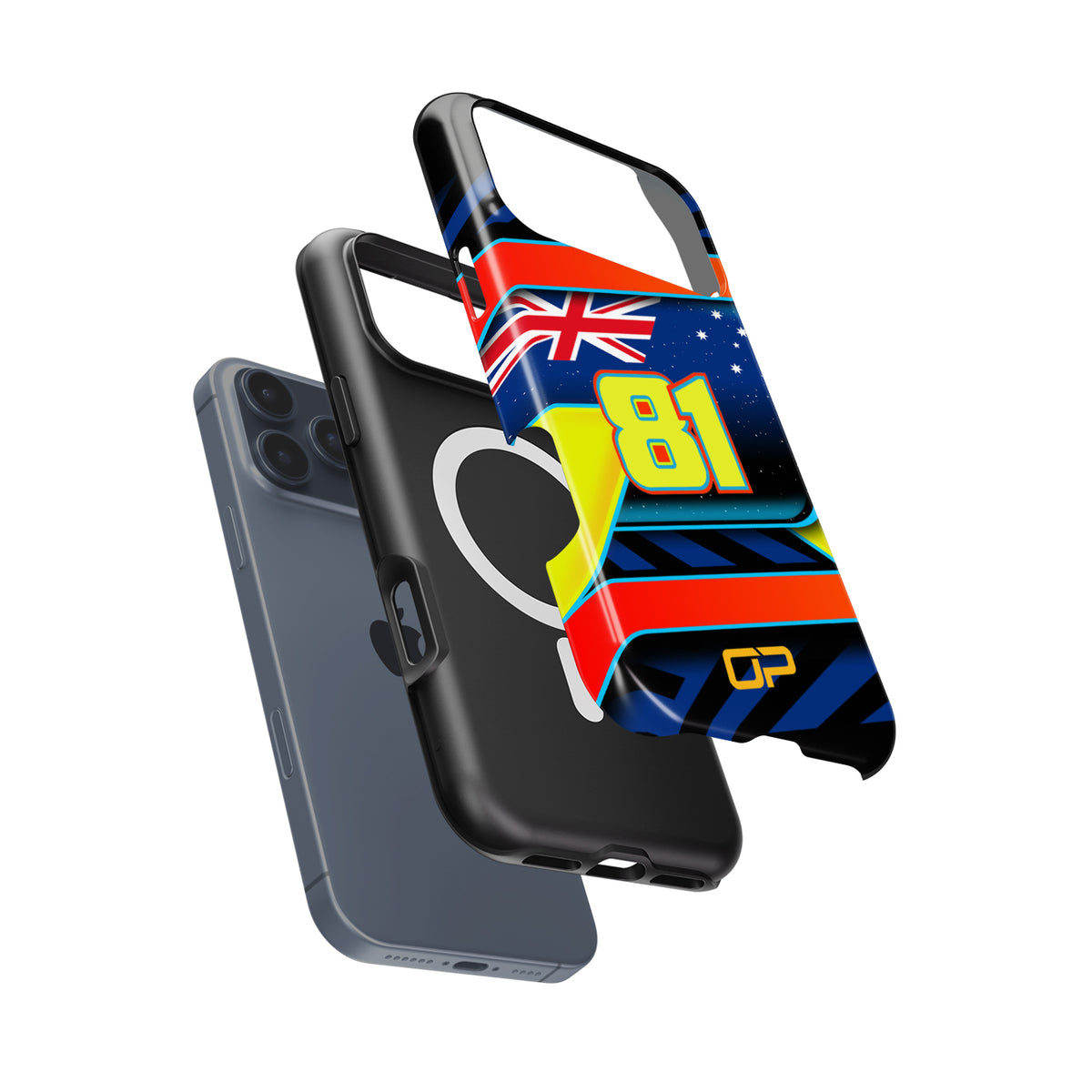 Oscar Piastri #81 Helmet Livery Phone Case | McLaren F1 2026 Edition for Google Pixel