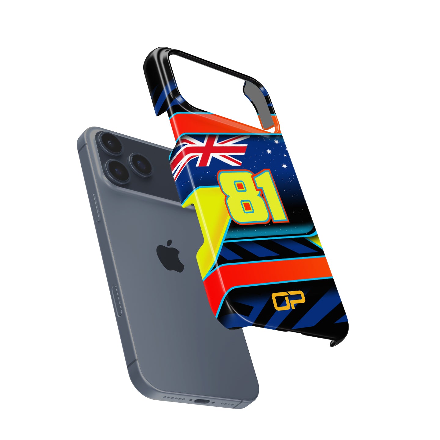 Funda para teléfono Tadej Pogacar 2024 Dual Triumph en jersey amarillo y rosa de DIZZY