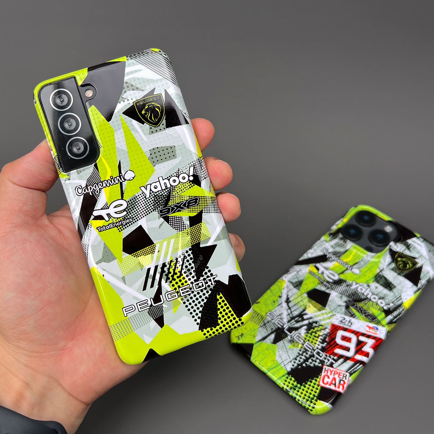 Peugeot 9X8 Hypercar Phone Case – Clean Edition for Samsung