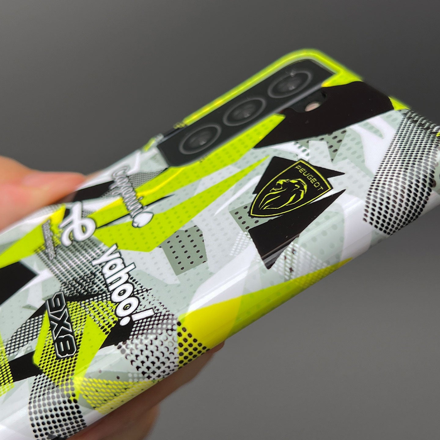 Peugeot 9X8 Hypercar Phone Case – Clean Edition for Samsung