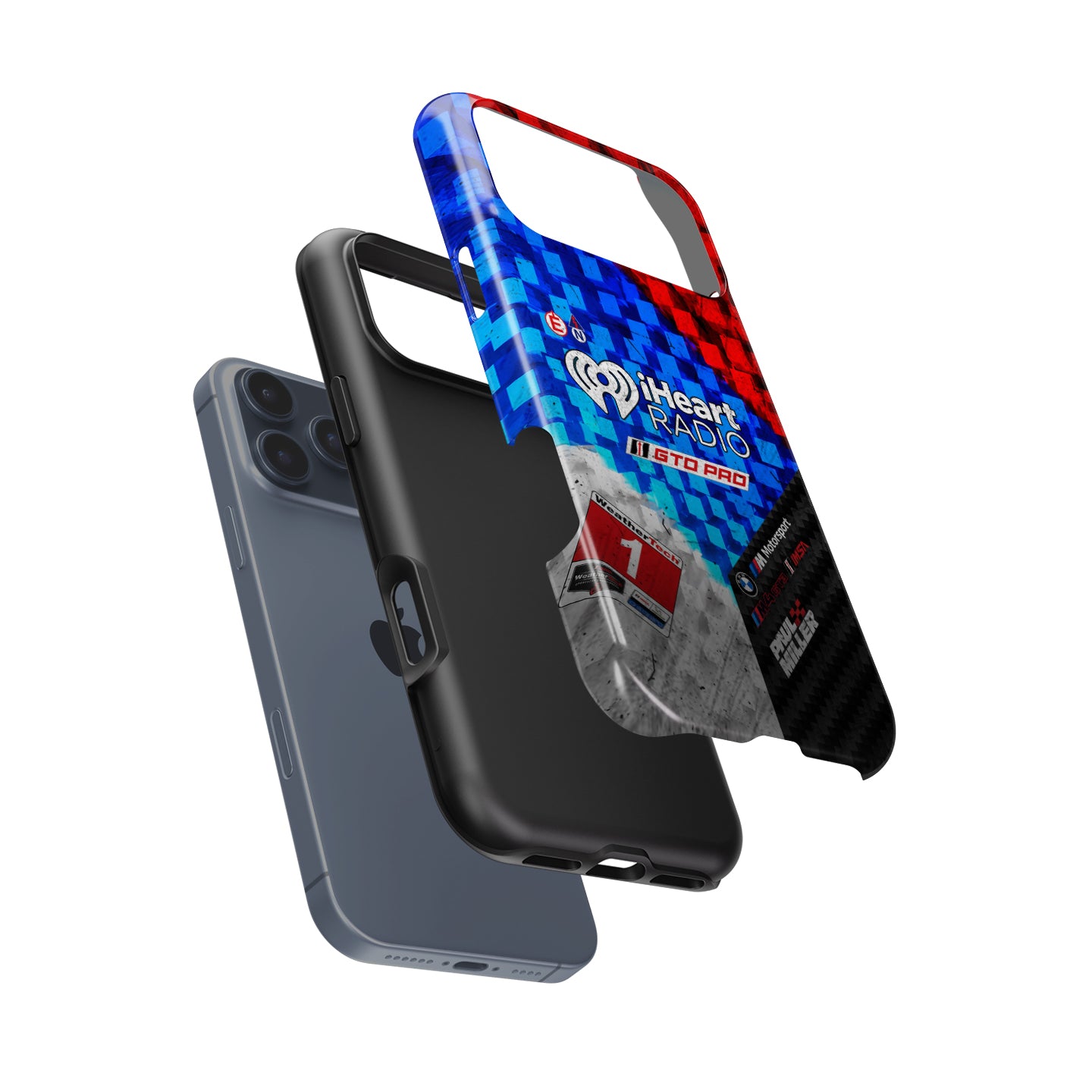 Paul Miller #1 BMW M4 GT3 iHeartRadio Livery Phone Case — iPhone | DIZZY