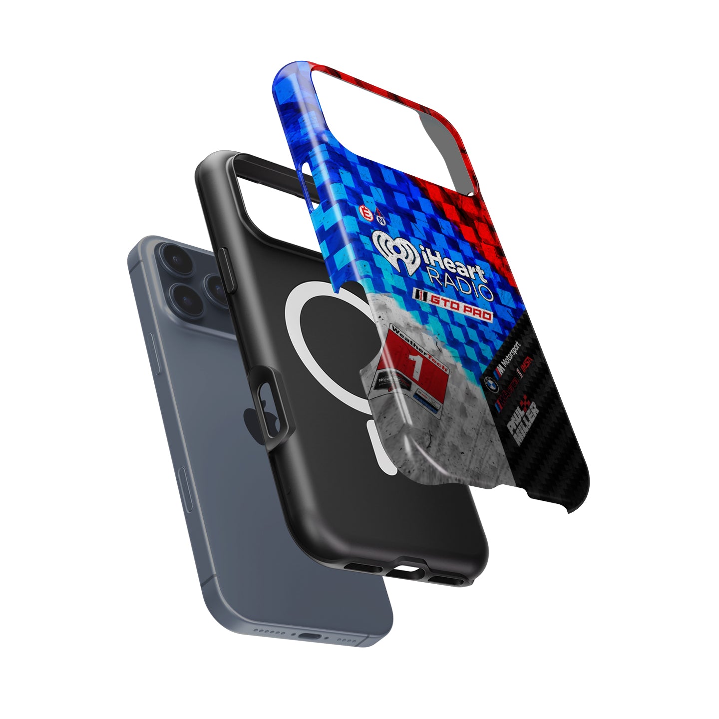 Paul Miller #1 BMW M4 GT3 iHeartRadio Livery Phone Case — iPhone | DIZZY