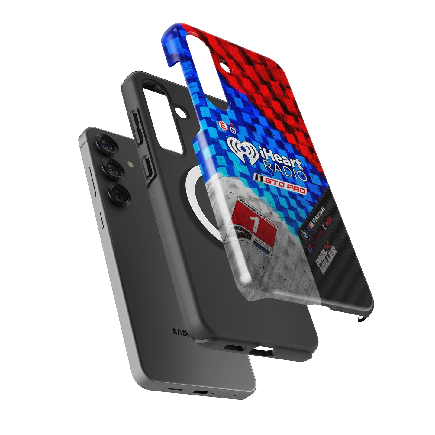 Paul Miller #1 BMW M4 GT3 iHeartRadio Livery Phone Case — Samsung Galaxy | DIZZY