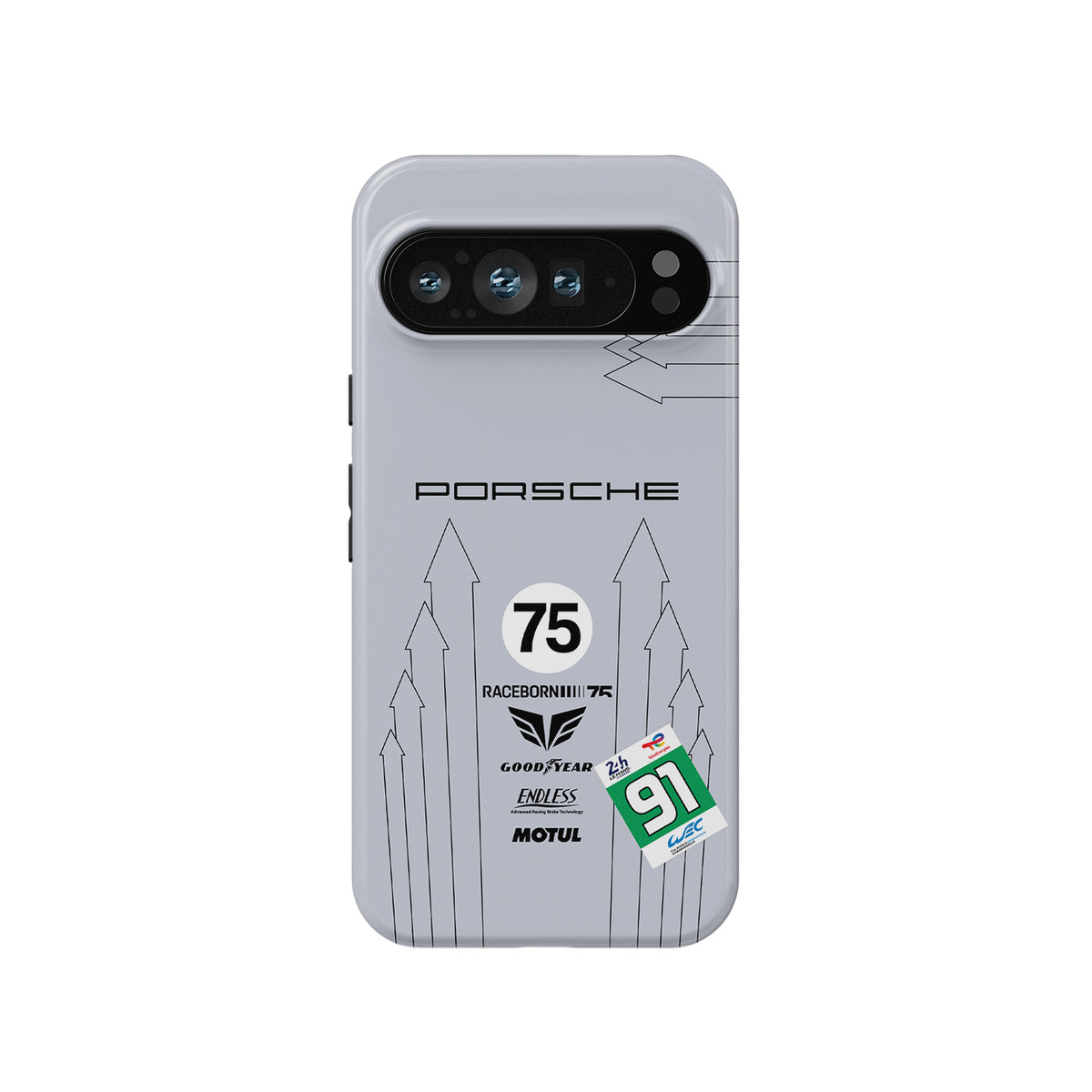 Porsche 911 GT3 R LMGT3 #91 Le Mans Anniversary Livery Google Pixel Case