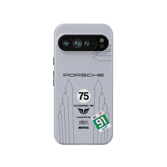 Porsche 911 GT3 R LMGT3 #91 Le Mans Anniversary Livery Google Pixel Case