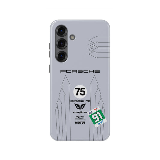 Porsche 911 GT3 R LMGT3 #91 Le Mans Anniversary Livery Samsung Case