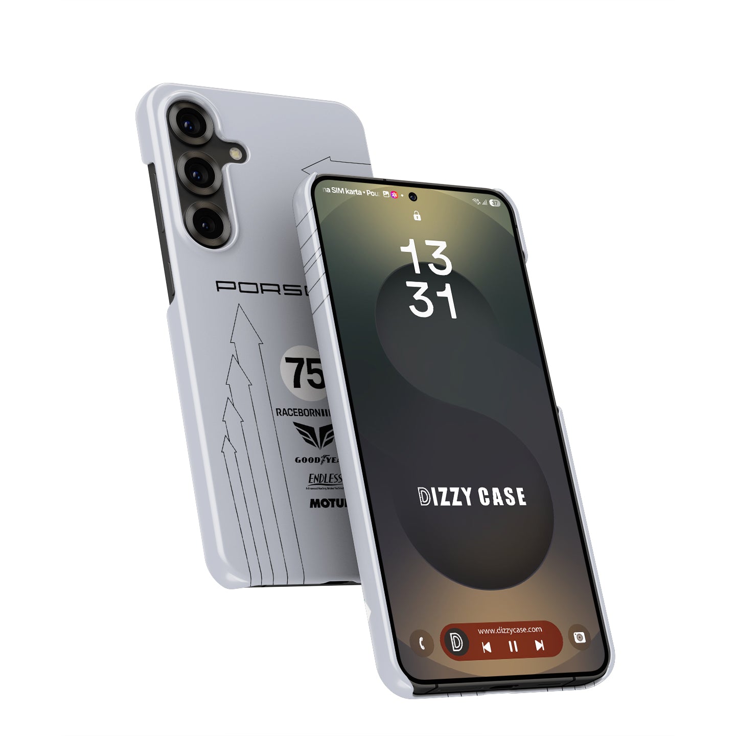 Porsche 911 GT3 R LMGT3 #91 Le Mans Anniversary Livery Samsung Case