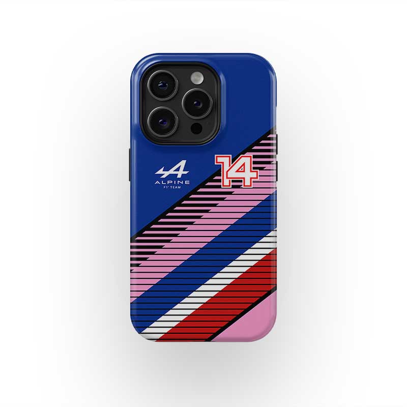 F1 2022 BWT Alpine F1 Team livrée Fernando Alonso Coque de téléphone