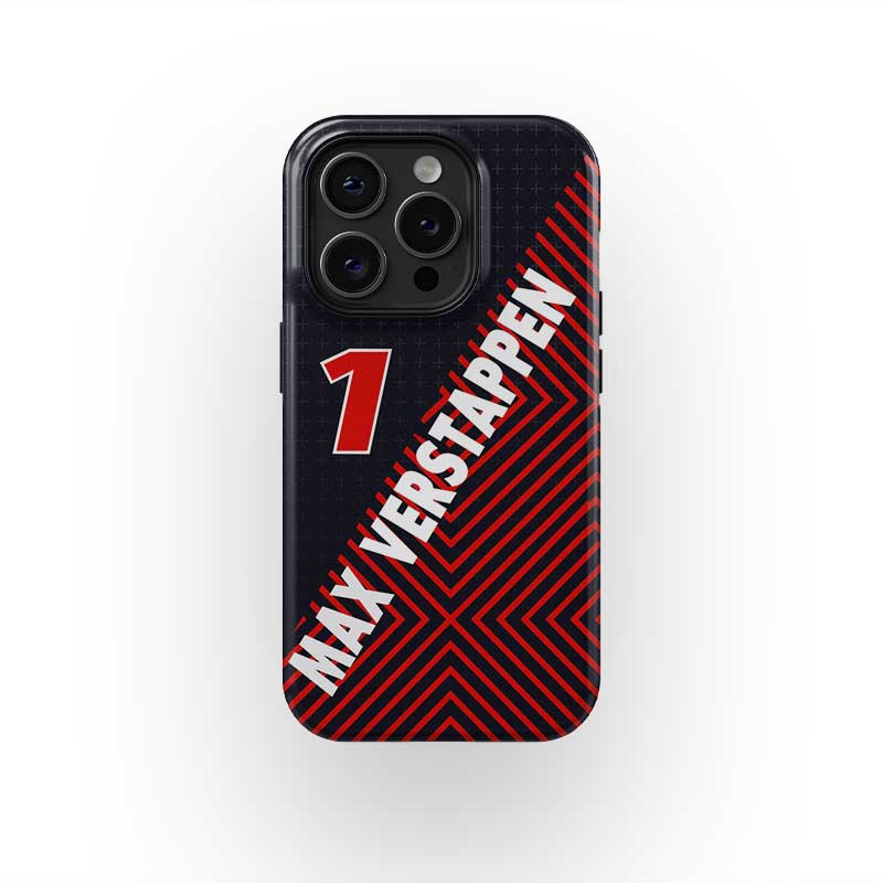 Funda para teléfono de regalo para fanáticos de Max Verstappen F1 Racing