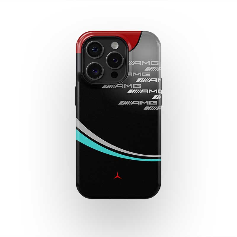 Mercedes-AMG F1 W12 Livery Phone Case: Sleek & Durable