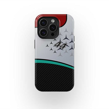 Mercedes Fórmula Uno 2022 W13 librea Lewis Hamilton Funda para teléfono