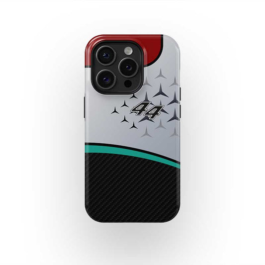 Mercedes Formula One 2022 W13 livery Lewis Hamilton Phone case