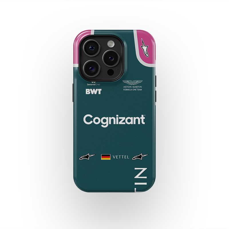 Aston Martin Sebastian Vettel Coque de téléphone