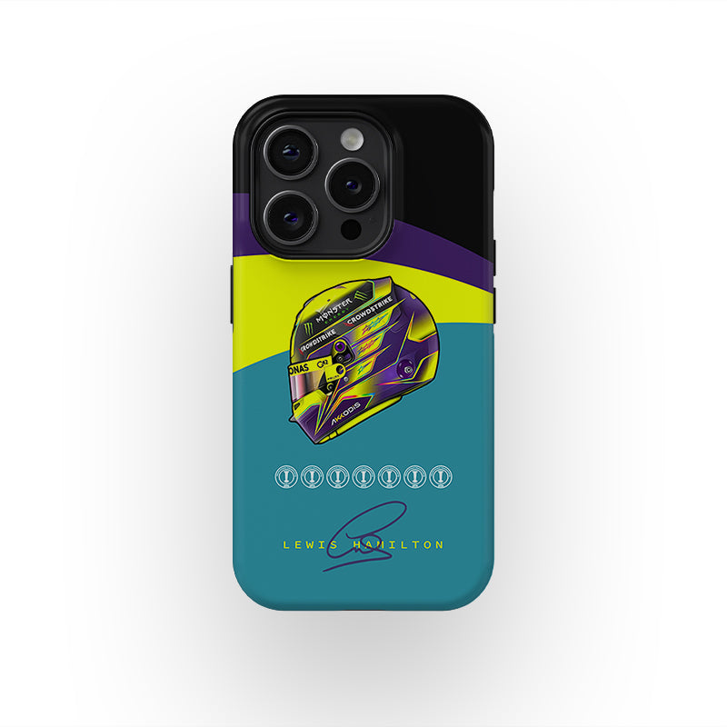 Lewis Hamilton 2023 Helmet Design Phone Case