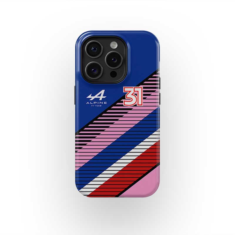 F1 2022 Alpine Team Esteban Ocon Livery Phone Case: Style and Protection