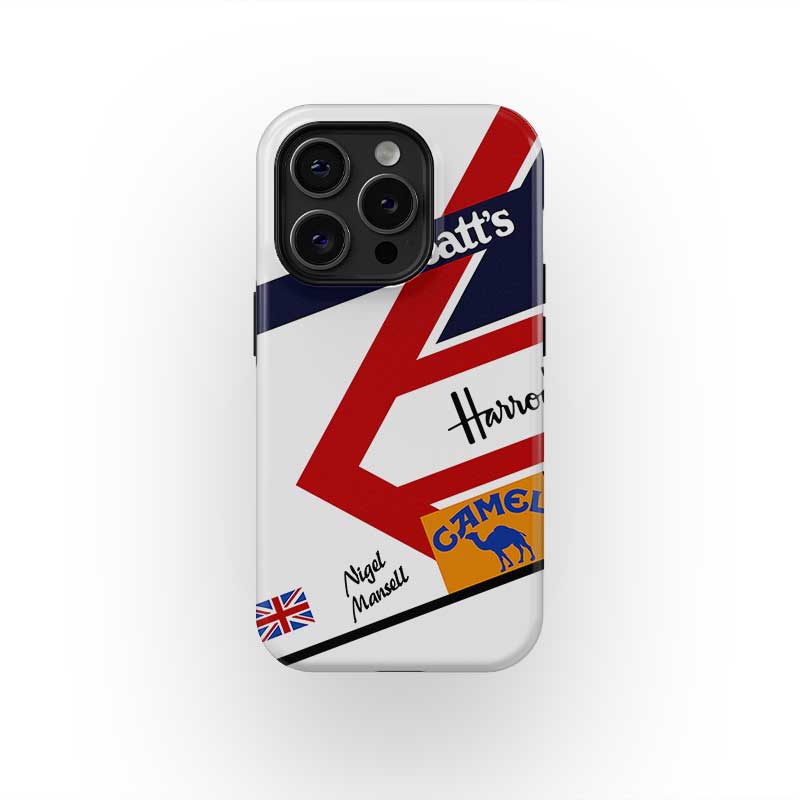 Nigel Mansell Helmet Phone Case: Iconic Style, Ultimate Protection