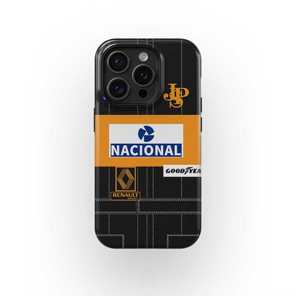 Ayrton Senna 1985 Lotus Racing Overall Phone Case