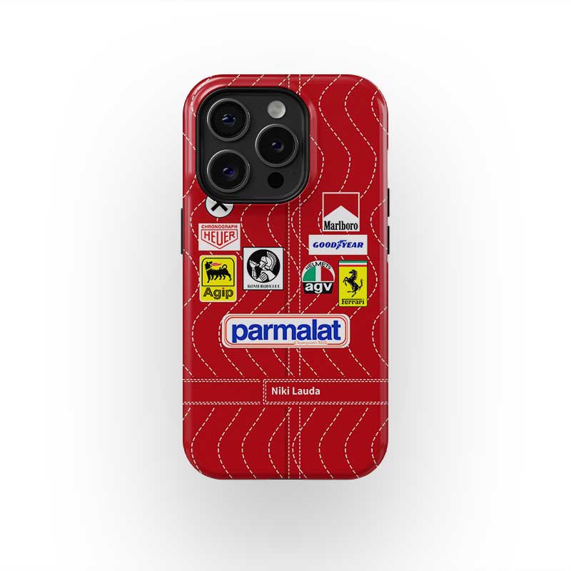 Racing Legacy Niki Lauda 1976 F1 Overall Phone Case – Stylish & Tough