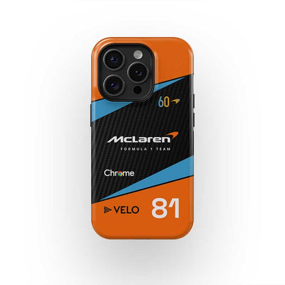 Mclaren Formula 1 Team 2023 MCL60 livrée Oscar Piastri Coque Pour Téléphones