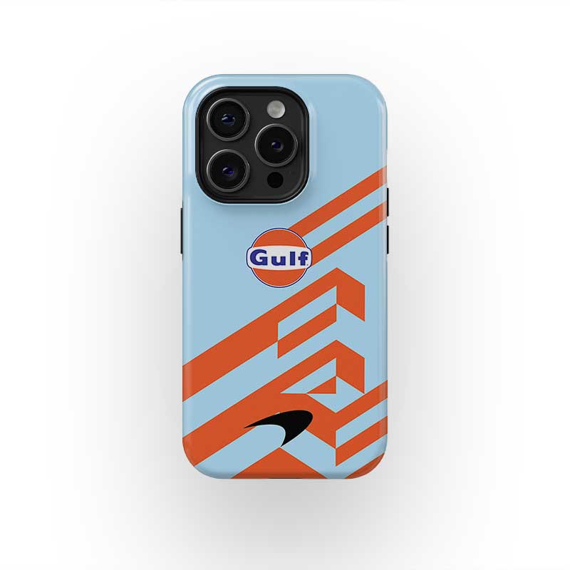 McLaren MCL35M GULF Monaco GP Livery Phone Case – Iconic F1 Design