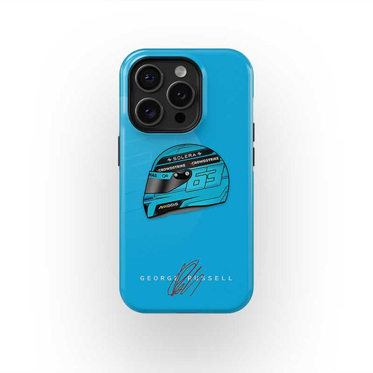 George Russell 2024 Casque Design Coque Pour Téléphones