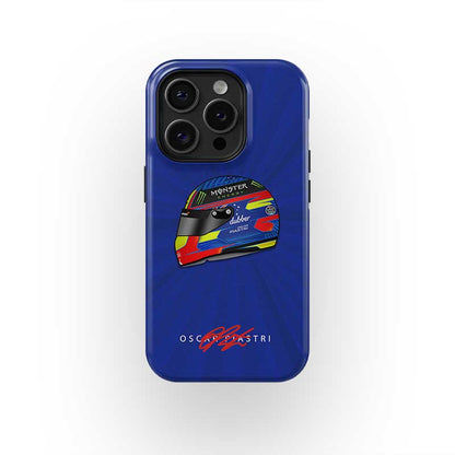 Oscar Piastri 2024 Helmet Edition Phone Case