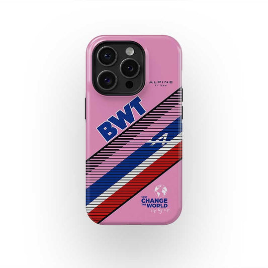 BWT Alpine F1 Team Pink Livery Phone Case: Style & Protection