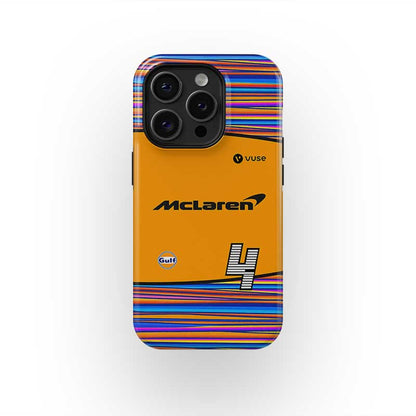 McLaren Vuse Livery Lando Norris Phone Case: Bold F1 Style