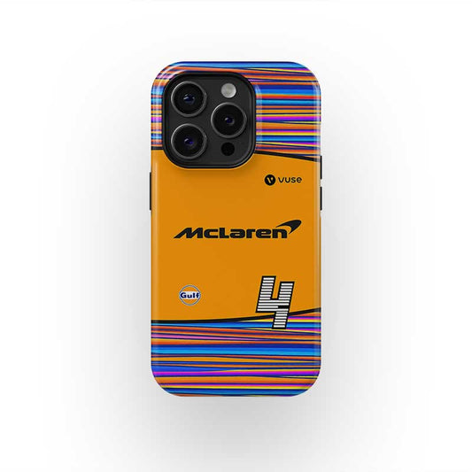 McLaren Abu Dhabi Vuse Livery Lando Norris Étui de téléphone