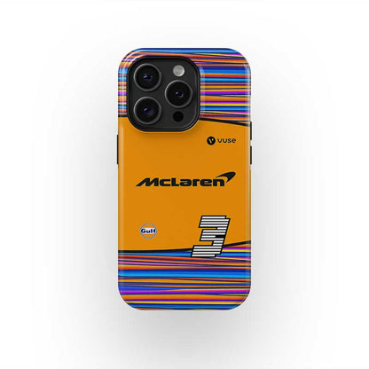 McLaren Abu Dhabi Vuse Librea Daniel Ricciardo 3 Funda para teléfono