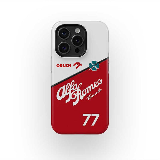 Alfa Romeo F1 Equipo Orlen C42 librea Valtteri Bottas Funda para teléfono