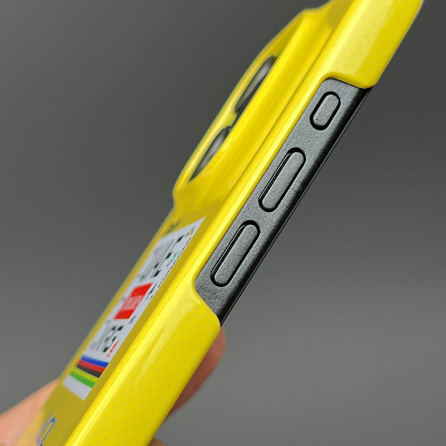 Tadej Pogačar 2025 Tour de France Yellow Jersey Phone Case – Leader’s Tribute Design (for iPhone)