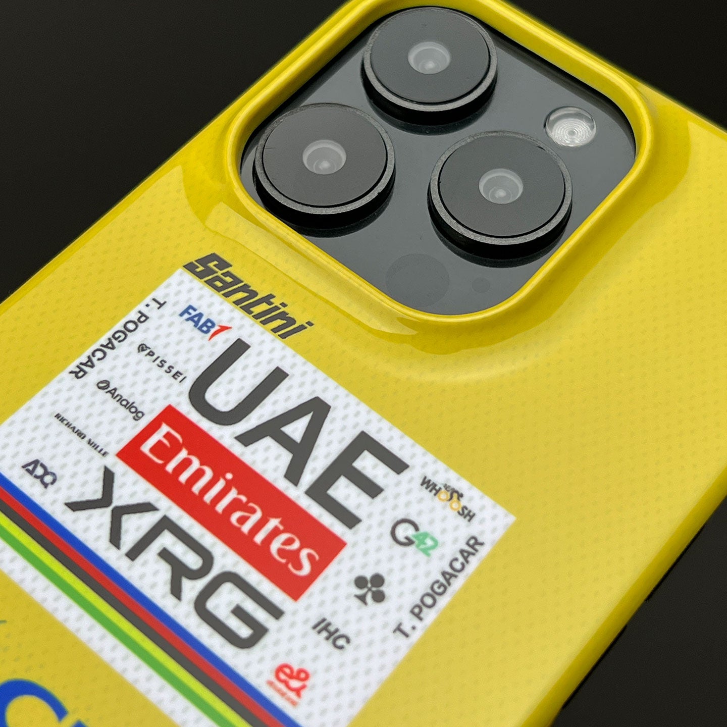 Tadej Pogačar 2025 Tour de France Yellow Jersey Phone Case – Leader’s Tribute Design (for Samsung)