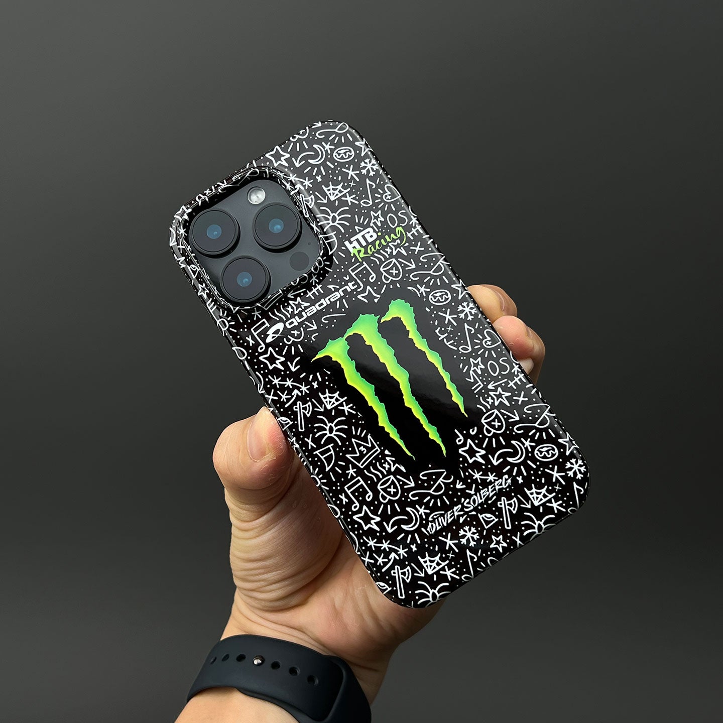 Oliver Solberg 2025 Estonia Victory Phone Case – Doodle Livery Tribute (for iPhone)