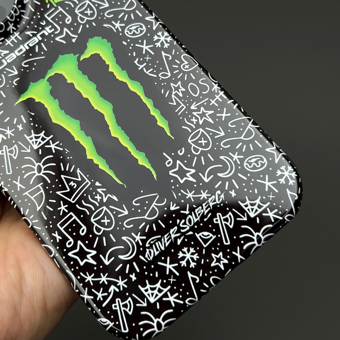 Oliver Solberg 2025 Estonia Victory Phone Case – Doodle Livery Tribute (for iPhone)