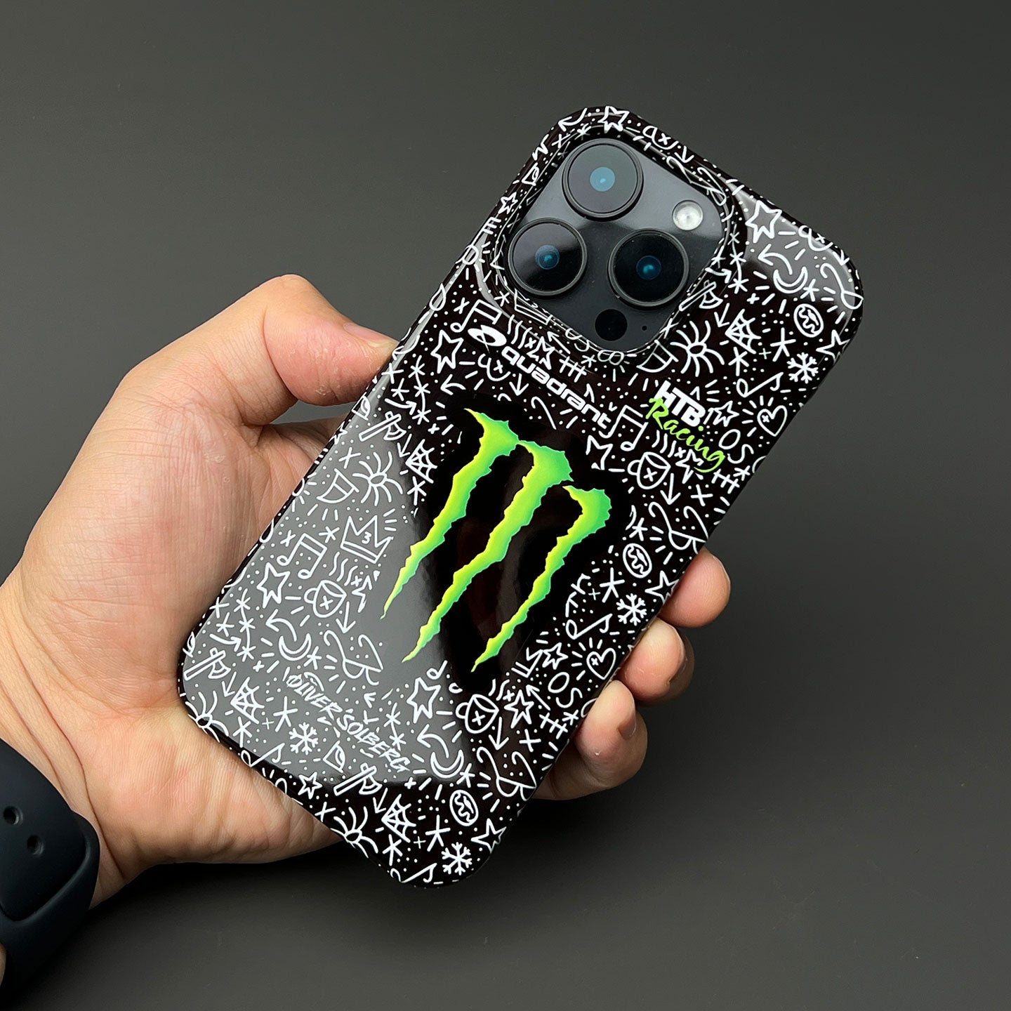 Oliver Solberg 2025 Estonia Win Phone Case – Doodle Livery Design (Pixel, OnePlus, Xiaomi, Huawei)