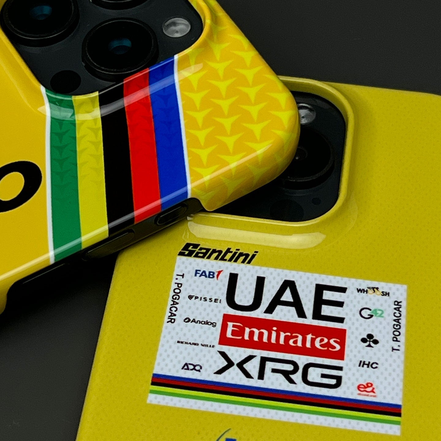 Tadej Pogačar 2025 Tour de France Yellow Jersey Phone Case – Leader’s Tribute Design (for Samsung)