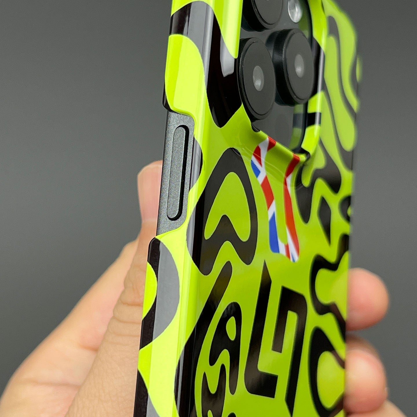 Funda para teléfono Tadej Pogacar 2024 Dual Triumph en jersey amarillo y rosa de DIZZY