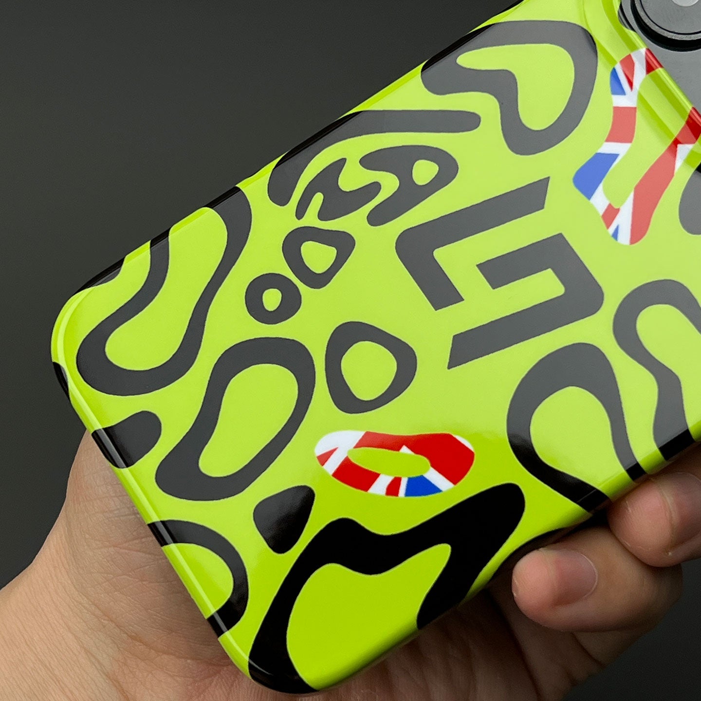 Funda para teléfono Tadej Pogacar 2024 Dual Triumph en jersey amarillo y rosa de DIZZY