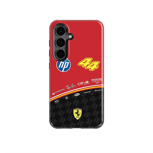 LH44 Lewis Hamilton Ferrari F1 Phone Case for Samsung Galaxy